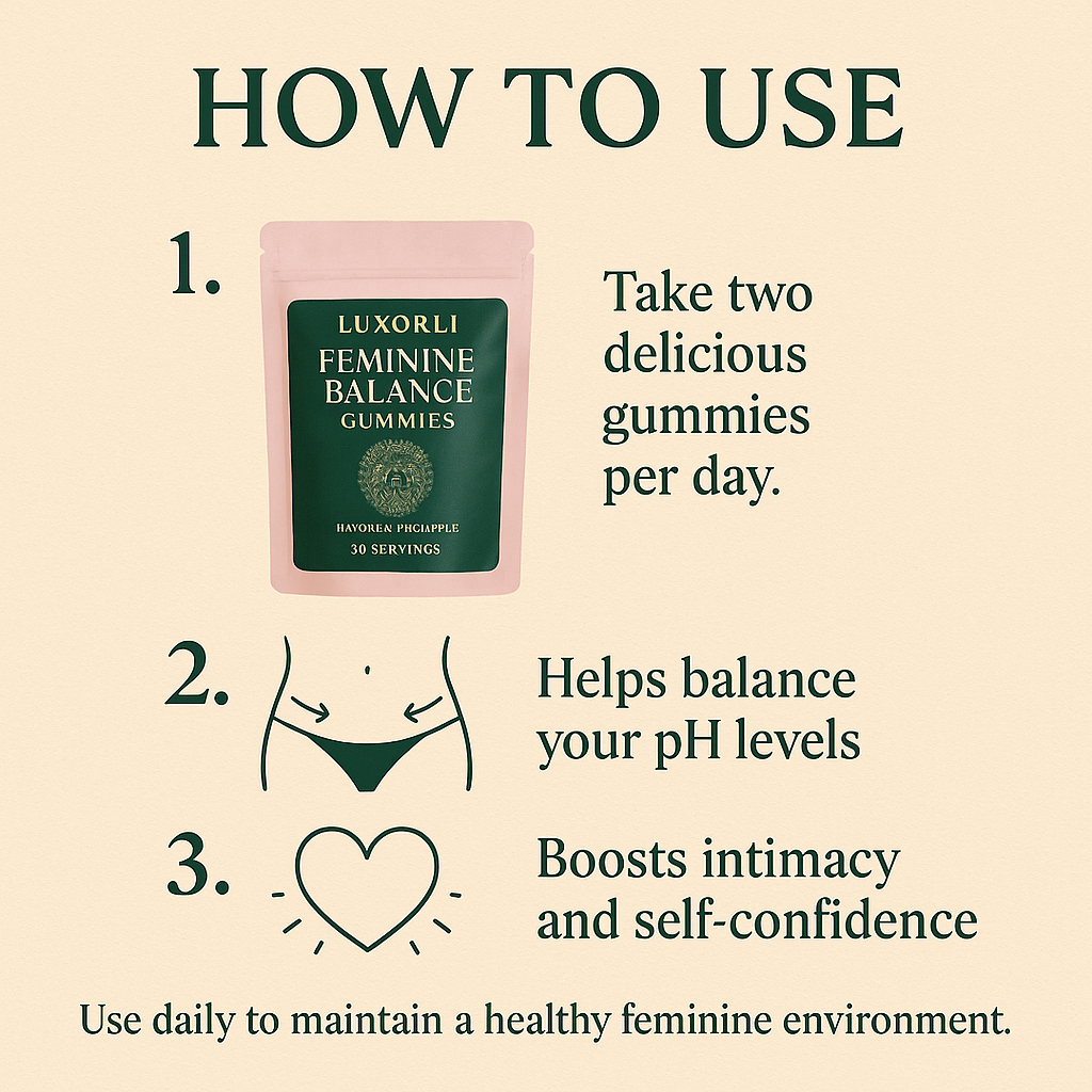Luxorli Feminine Balance Gummies