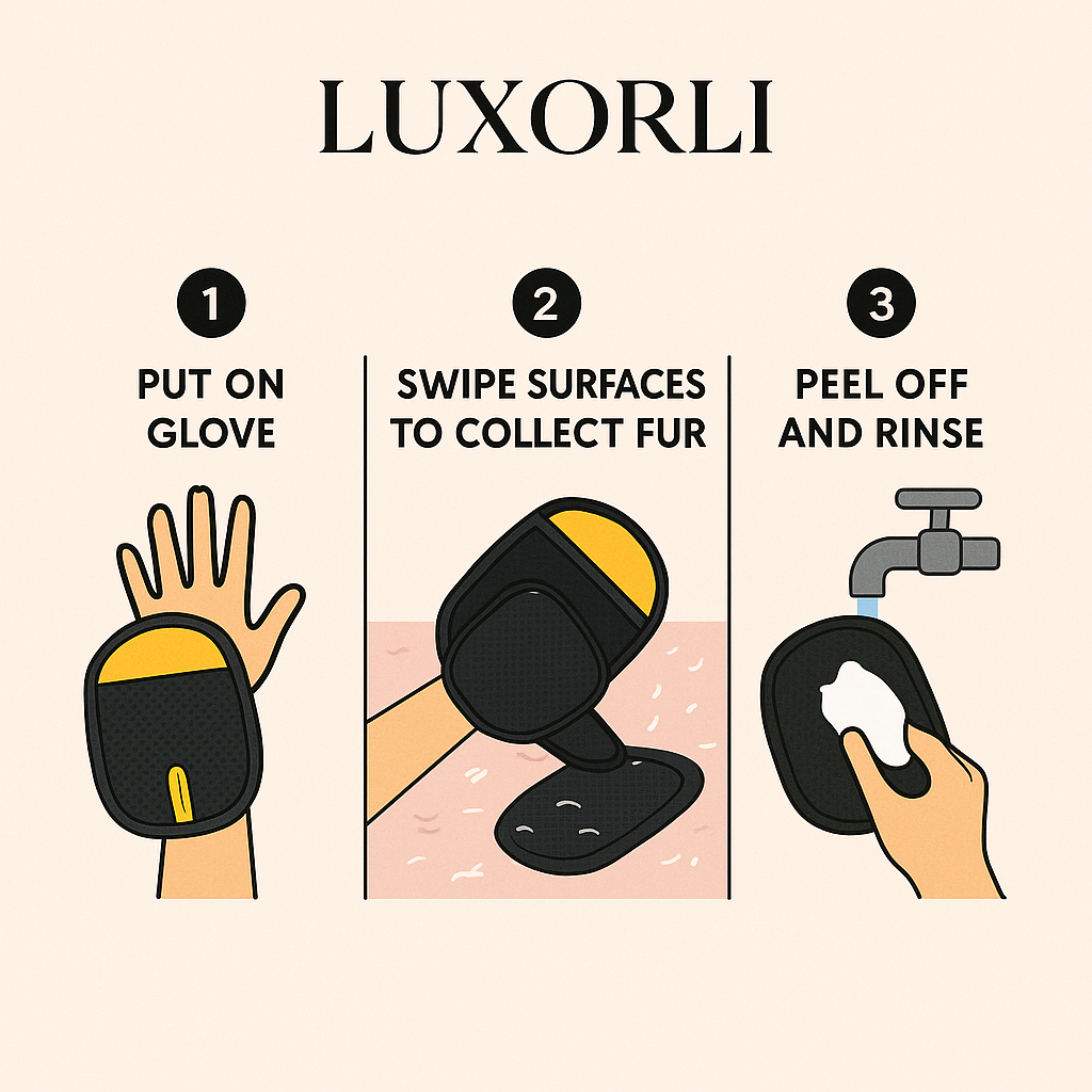 The CleanPaw Glove
