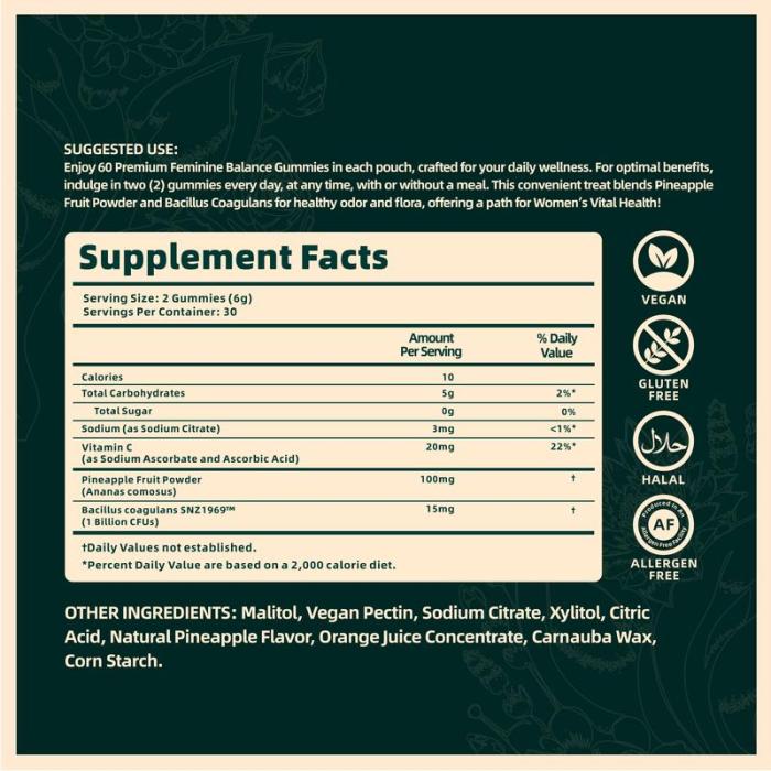 Luxorli Feminine Balance Gummies
