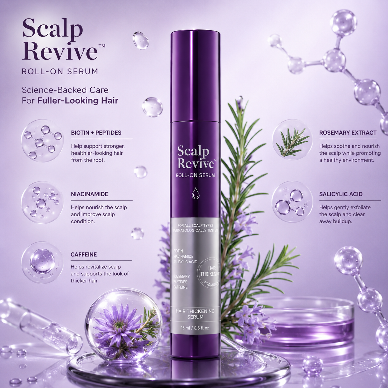 Scalp Revive Roll On Serum