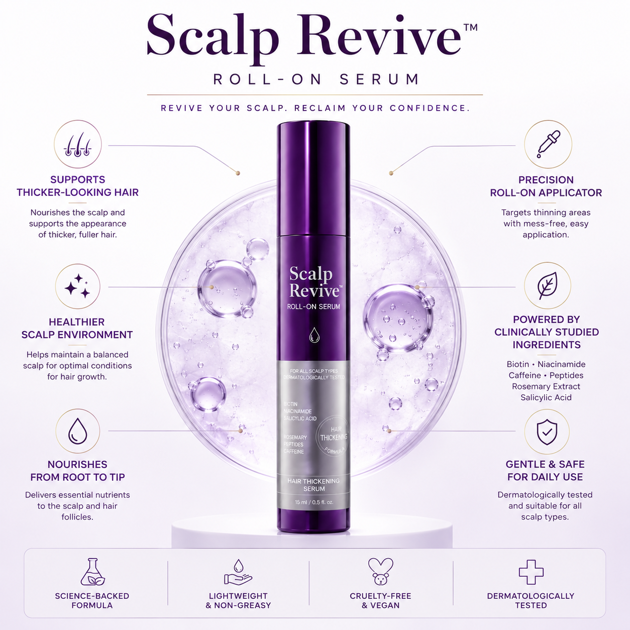 Scalp Revive Roll On Serum