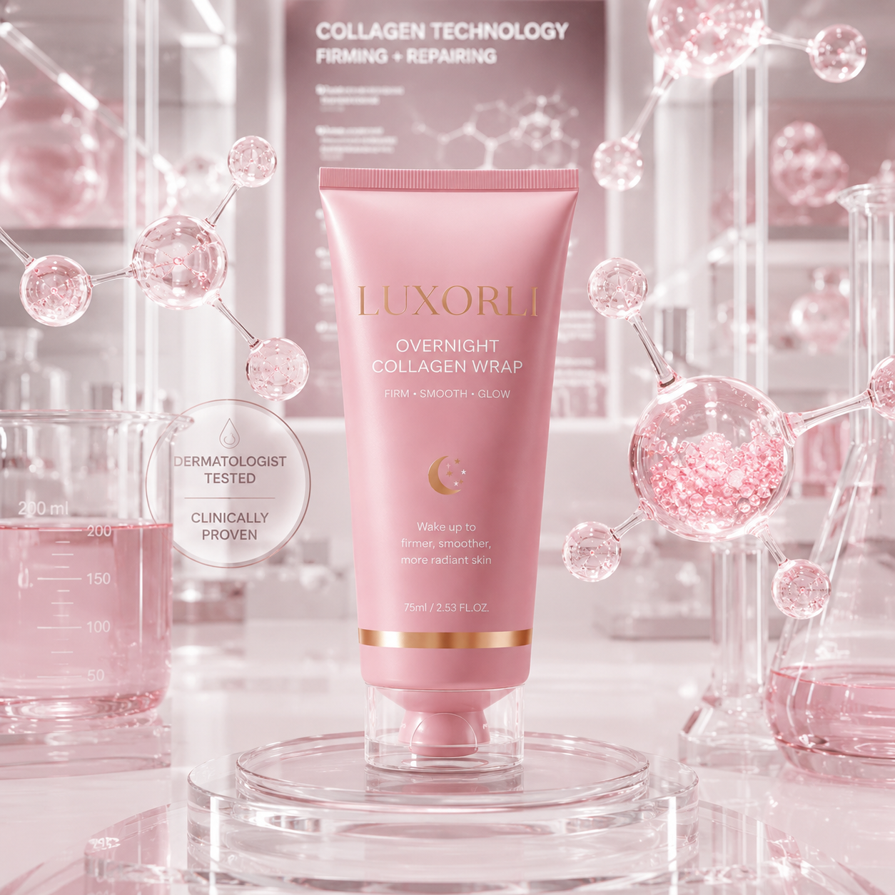 Luxorli Overnight Collagen Wrap