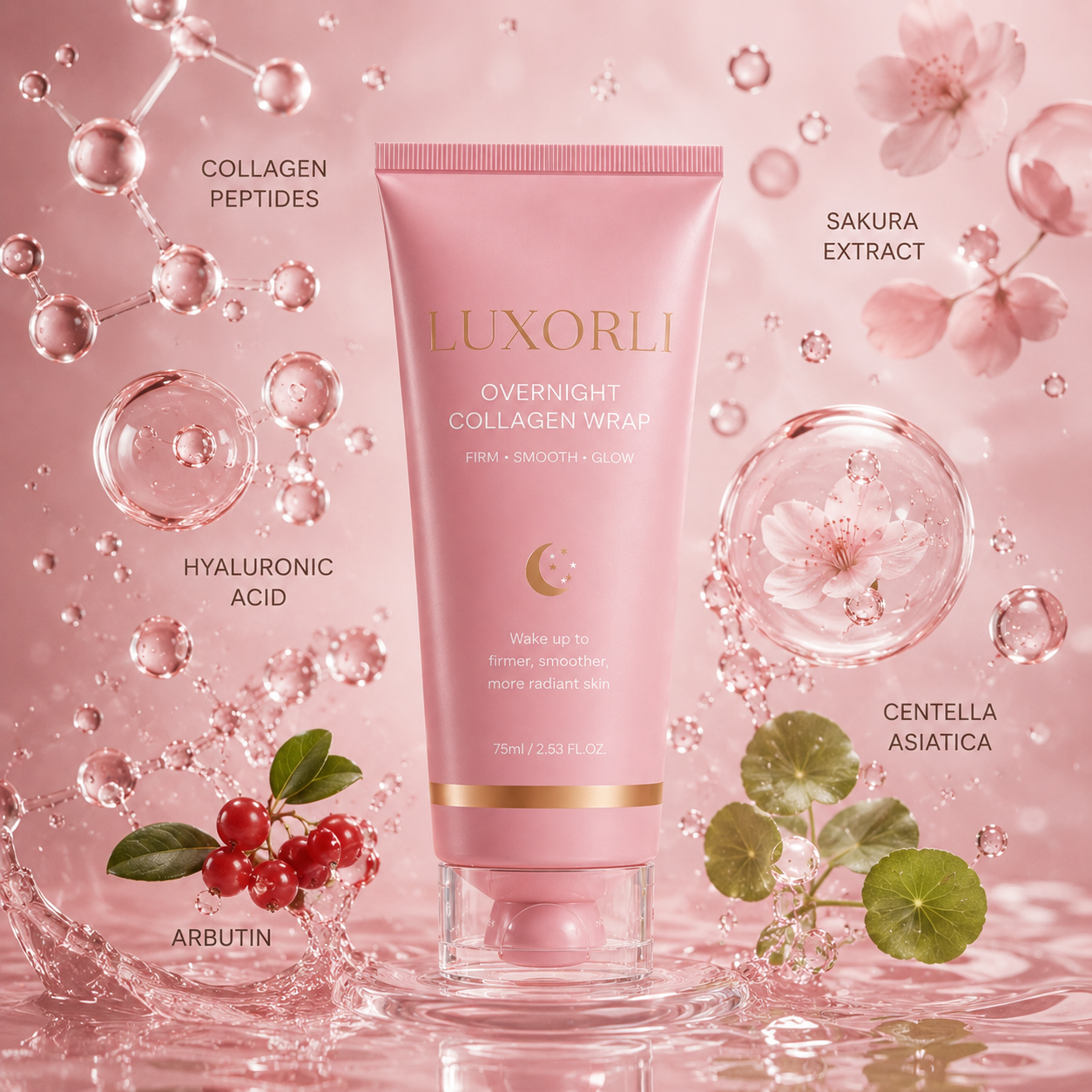 Luxorli Overnight Collagen Wrap
