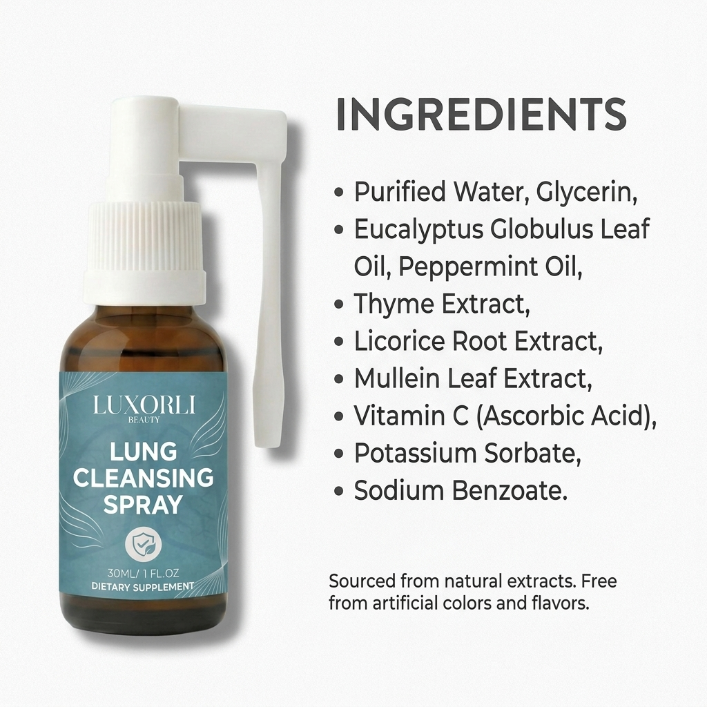 Lung Cleansing Spray by Luxorli